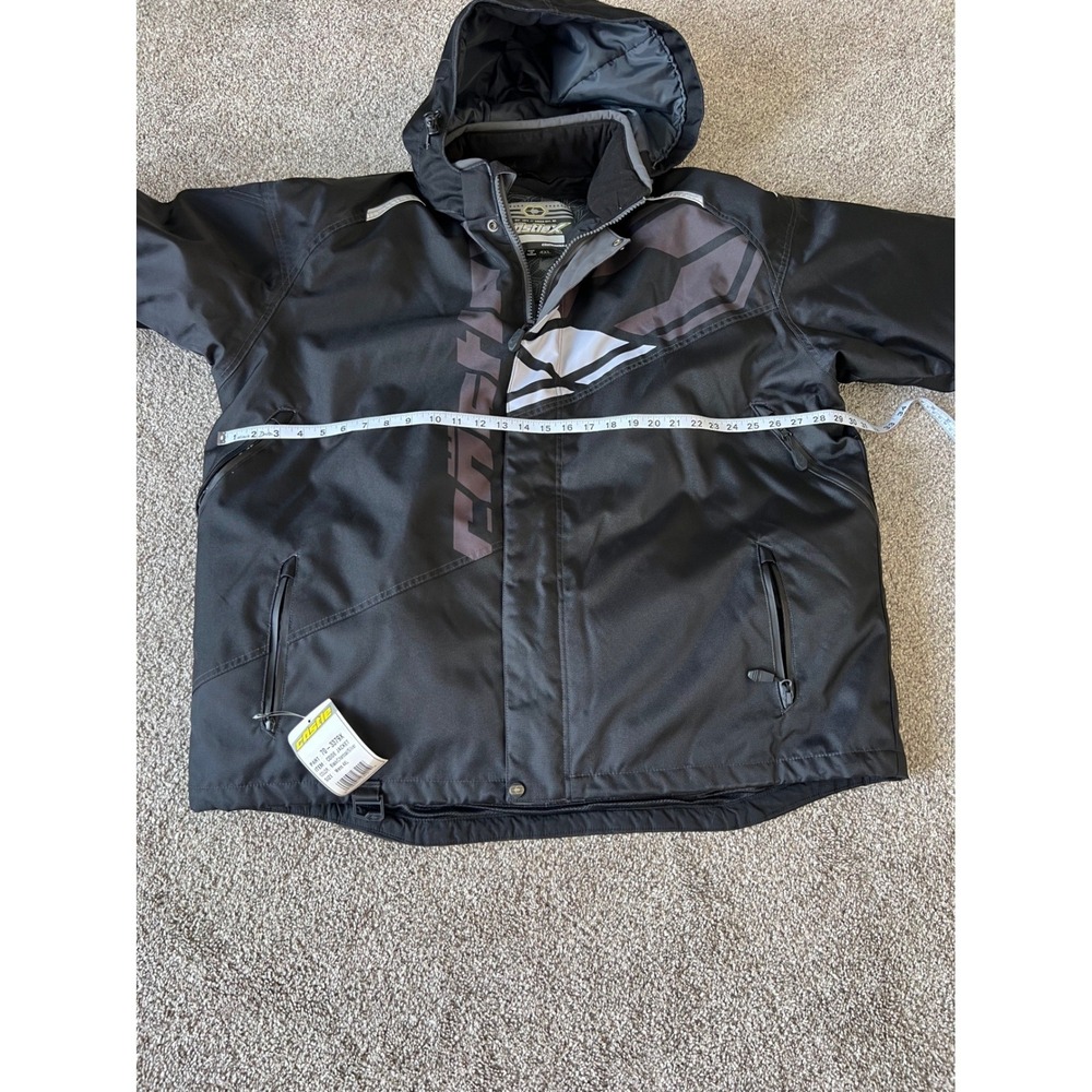 Castle X Code Jacket Mens 4XL Black Charcoal Silver 3M Thinsulate 70-3379X NEW - Picture 13 of 14